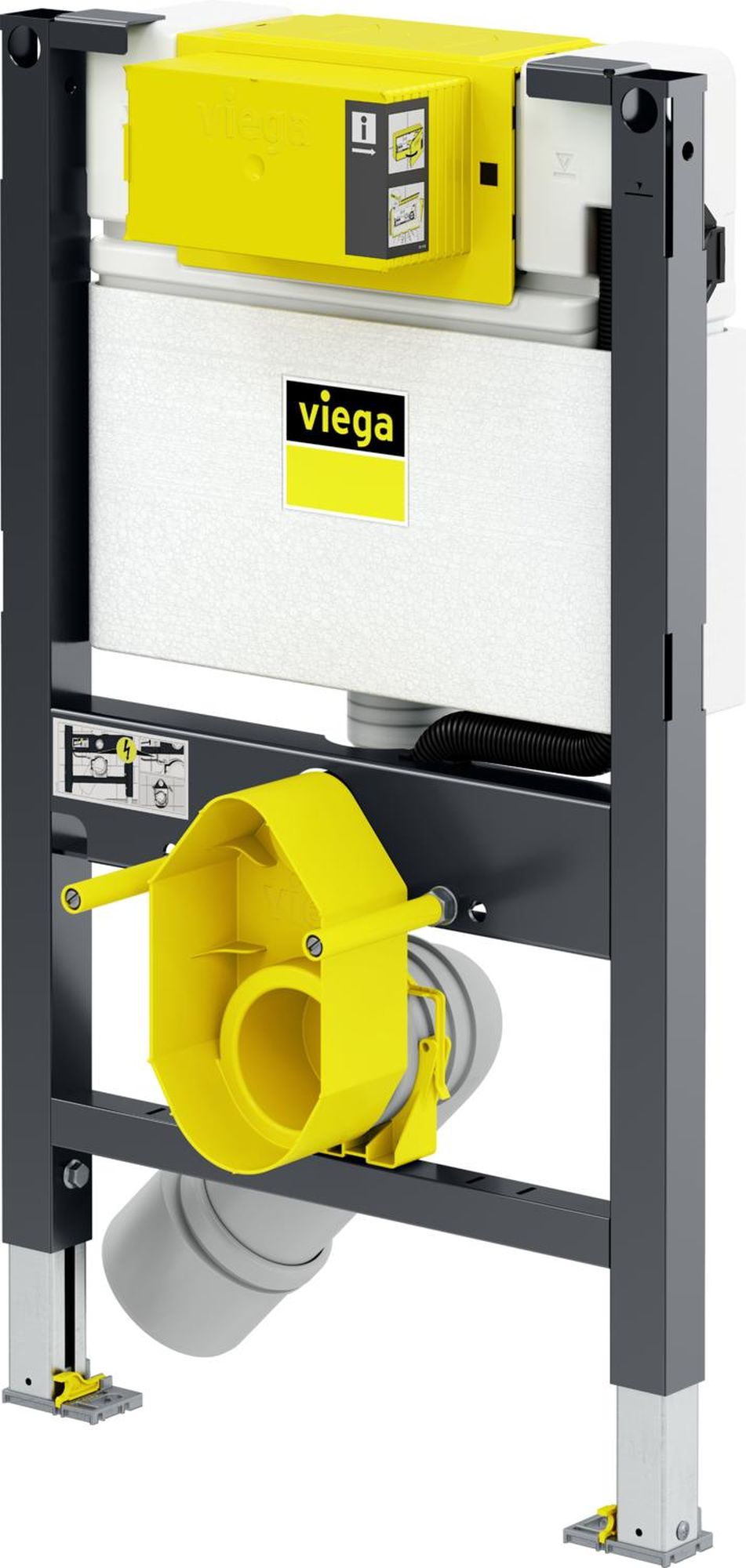 Viega Prevista Dry stelaż podtynkowy do miski WC wiszącej 772017