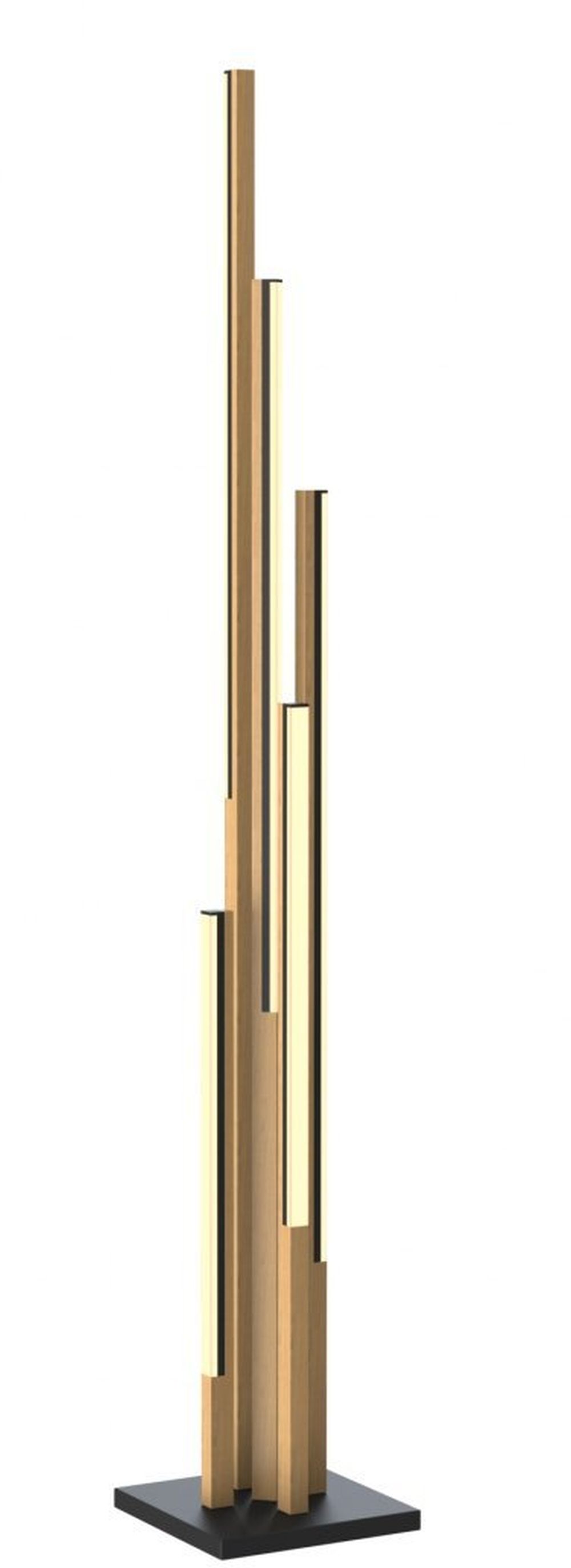 Zuma Line Eliot lampa stojąca 1x21 LED jasne drewno/czarny mat ML4980-5-3BMT