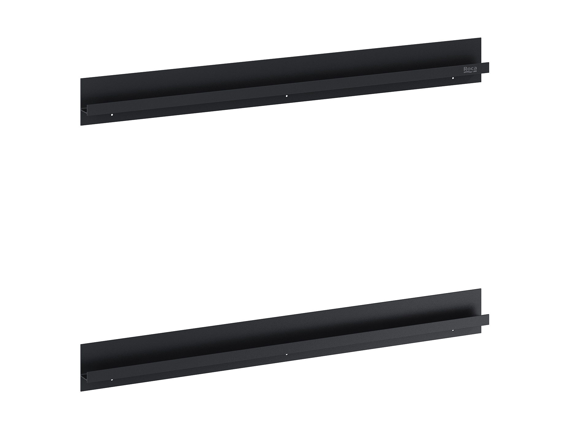 Roca Gap Pro uchwyt do szafki 50 cm 2 szt czarny mat A817004485
