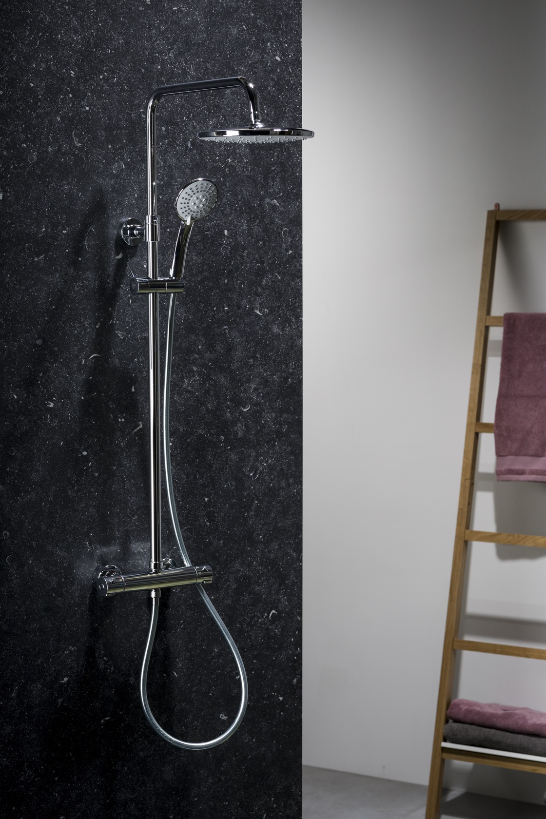 KFA Armatura Moza zestaw prysznicowy z deszczownicą chrom 5736-910-00 - Wysyłka w 24h