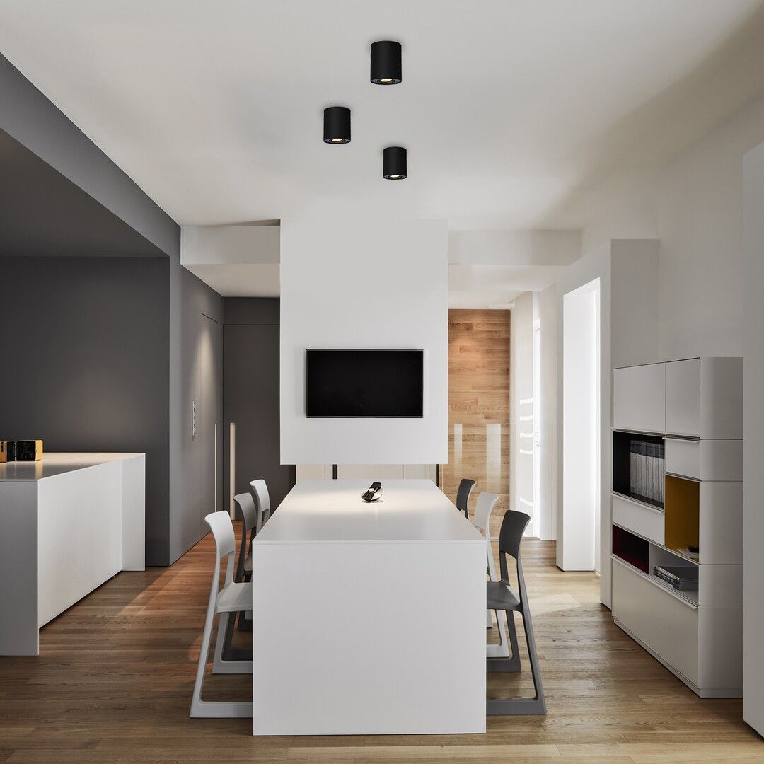 Rabalux Kobald lampa podsufitowa 1x42W czarny mat 2047 - Wysyłka w 24h