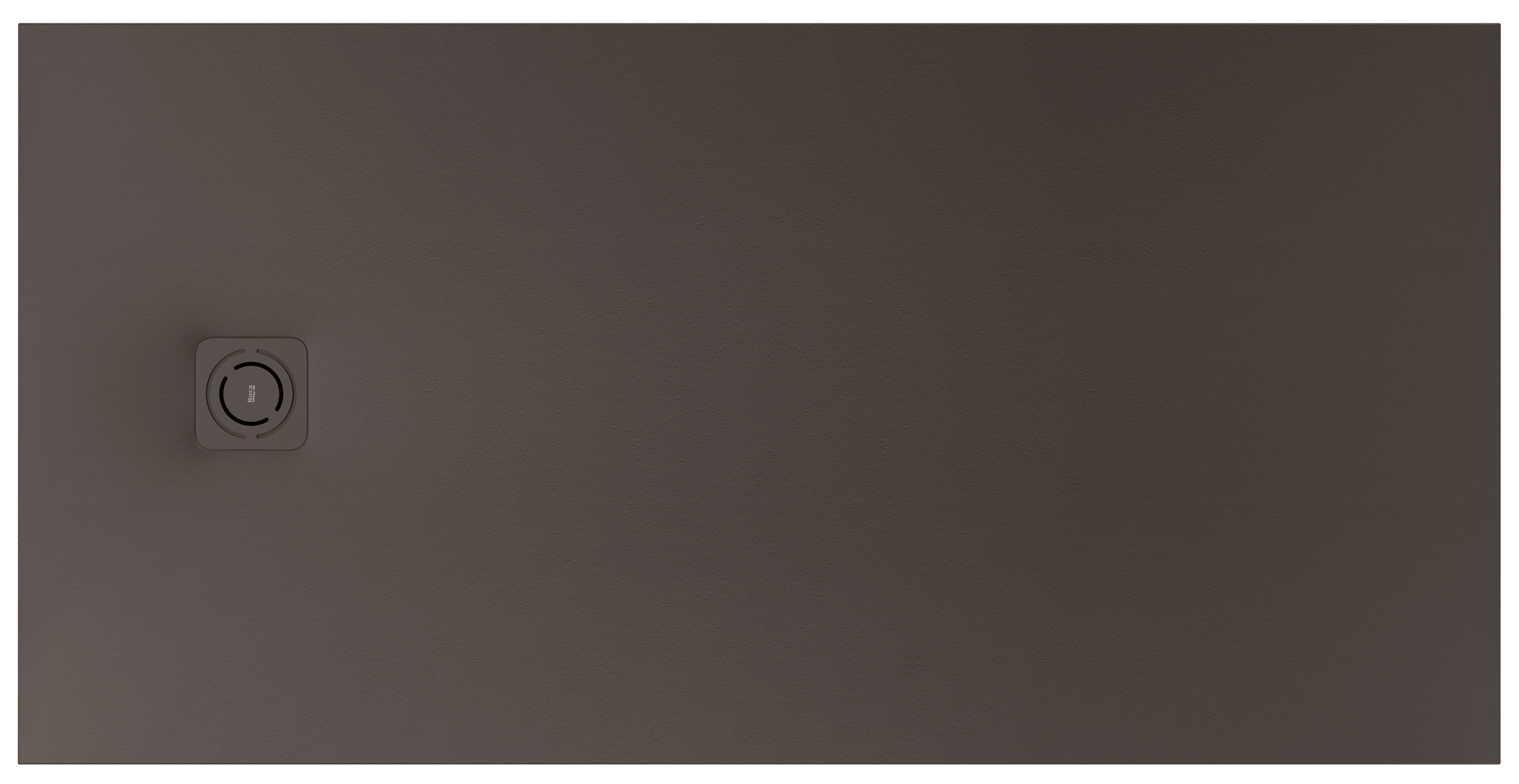 Roca Magma brodzik prostokątny 200x100 cm kompozyt Stonex kawowy APE017D03E803660