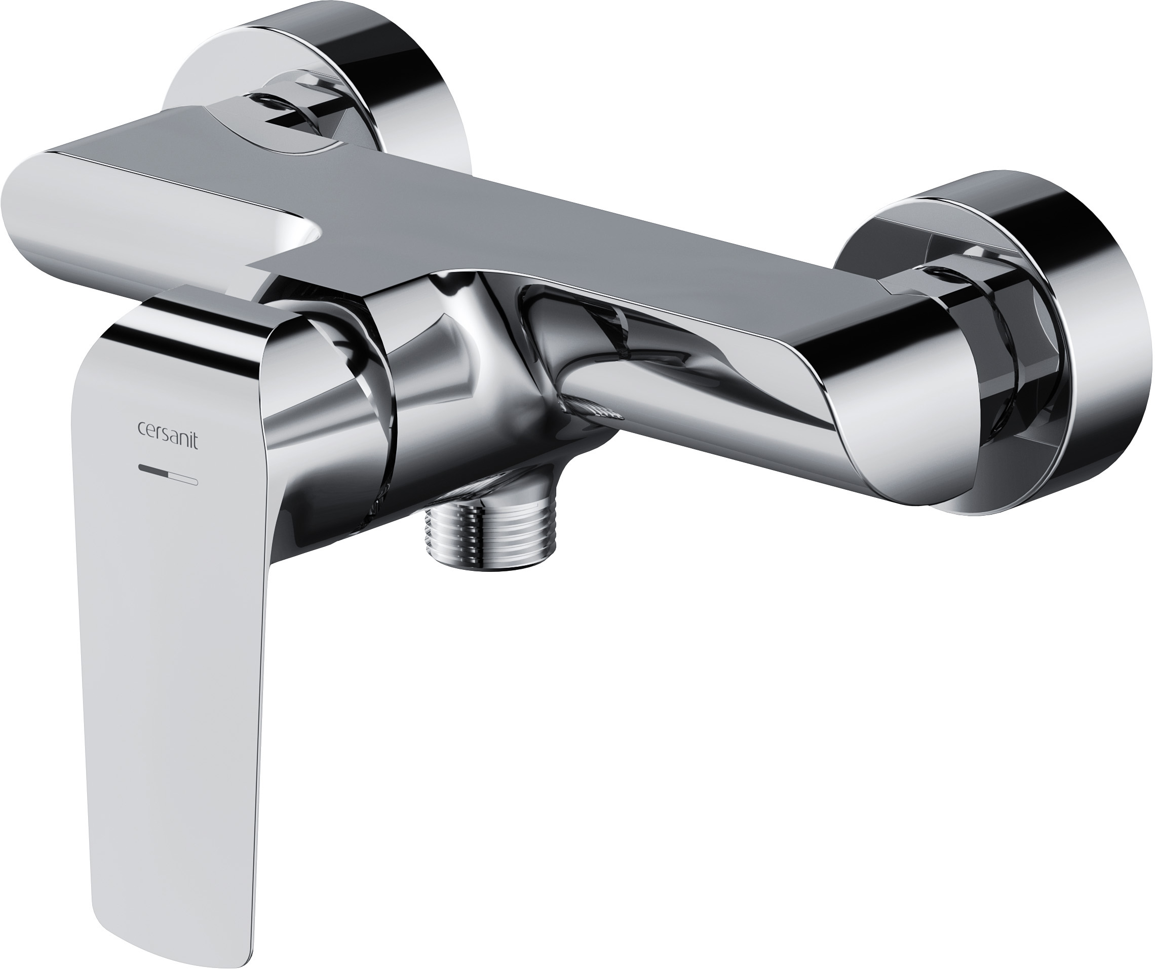 Cersanit City bateria prysznicowa ścienna chrom S951-352 - Wysyłka w 24h