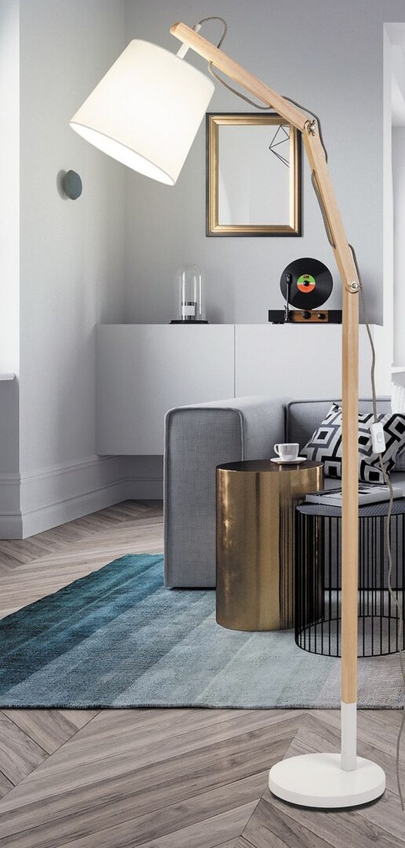 Rabalux Thomas lampa stojąca 1x60W biała 4192