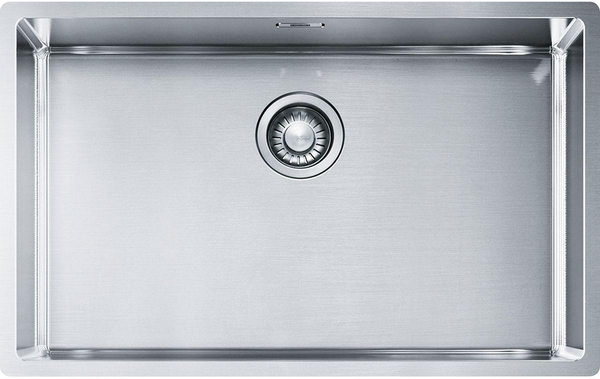 Franke Box BXX 210/110-68 zlewozmywak stalowy 72,5x45 cm stal szczotkowana 127.0453.658 - Wysyłka w 24h
