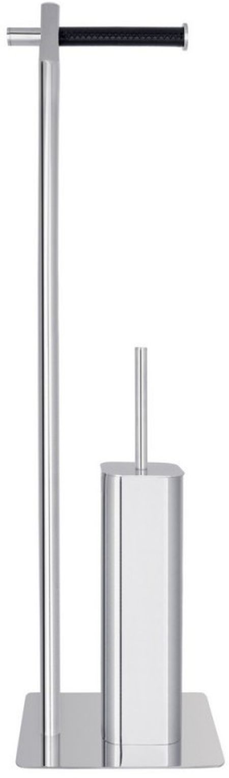 Q-Bath Modern Look szczotka toaletowa stojąca chrom-czarna AWD02341562