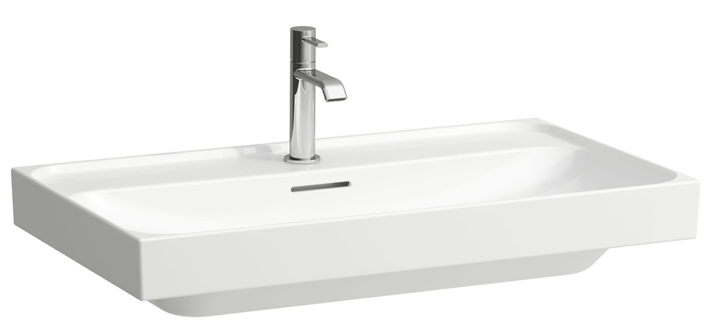 Laufen Meda umywalka 80x46 cm prostokątna ścienna-meblowa biała H8101177571091