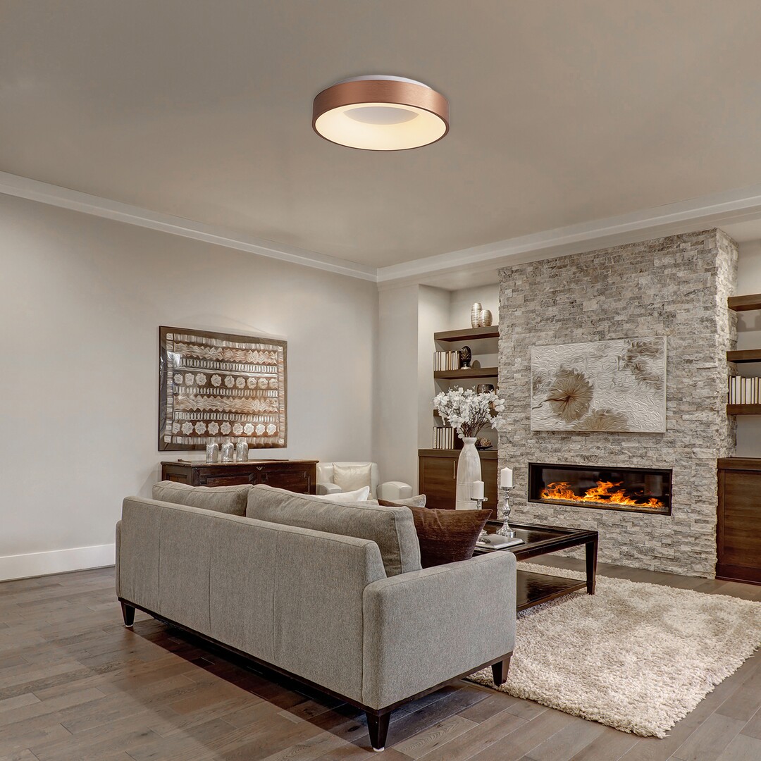 Rabalux Carmella plafon 1x50W LED złoty/biały 5053