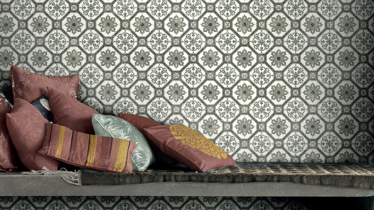 Mariner Vintage 18 dekor ścienno-podłogowy 20x20 cm mix szary