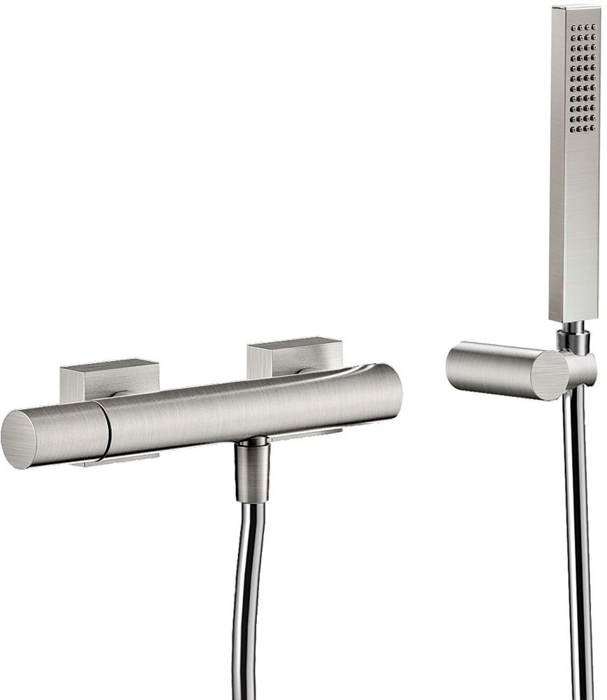 Tres Project bateria prysznicowa ścienna stal 211.167.01.AC