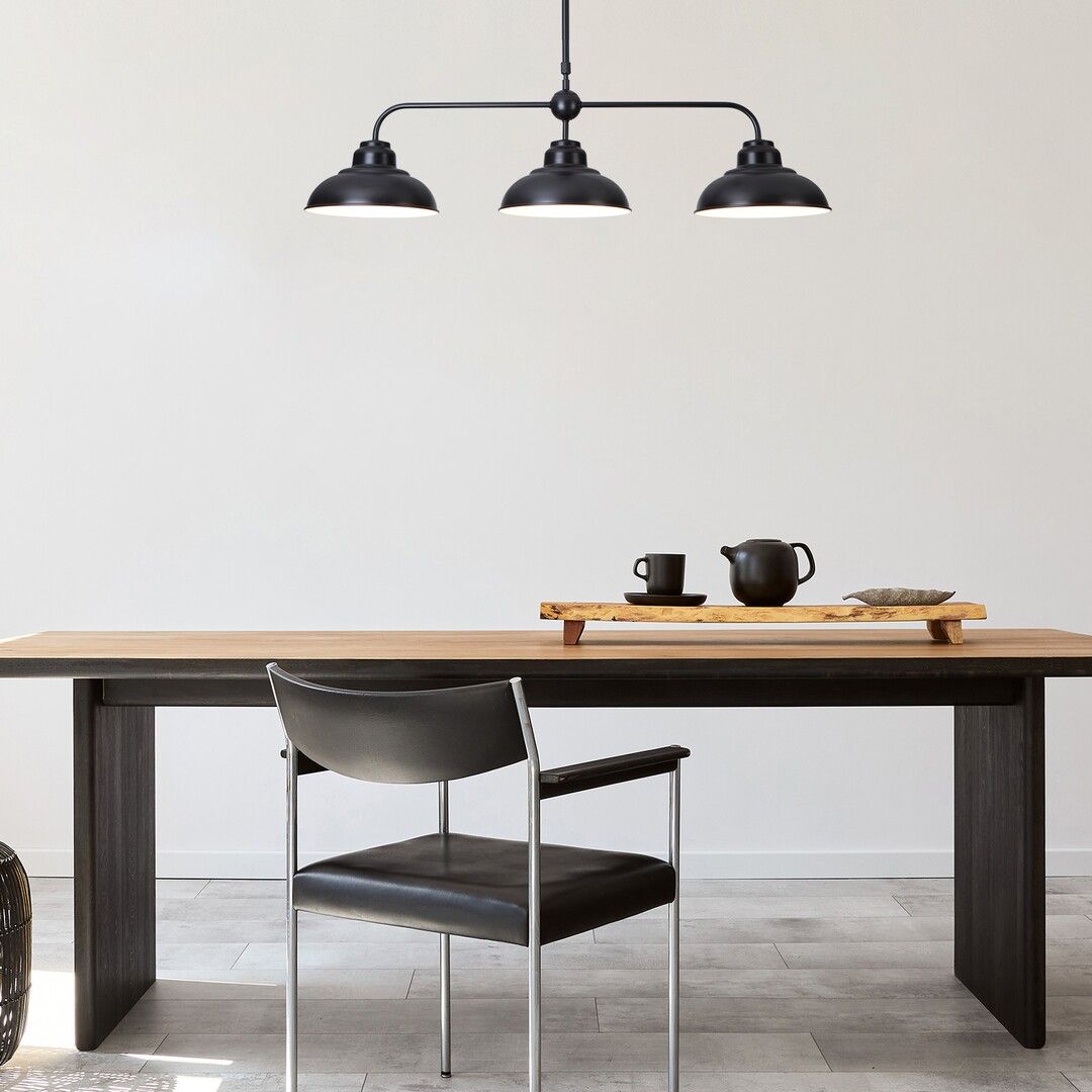 Rabalux Dragan lampa podsufitowa 3x60W czarny mat 5309