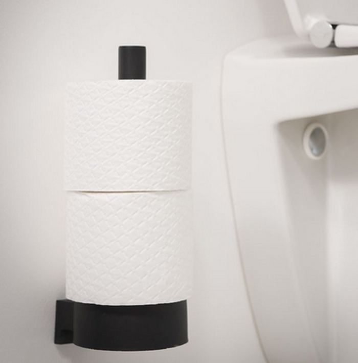 Tiger Bold uchwyt na papier toaletowy czarny mat 287930746 - Wysyłka w 24h