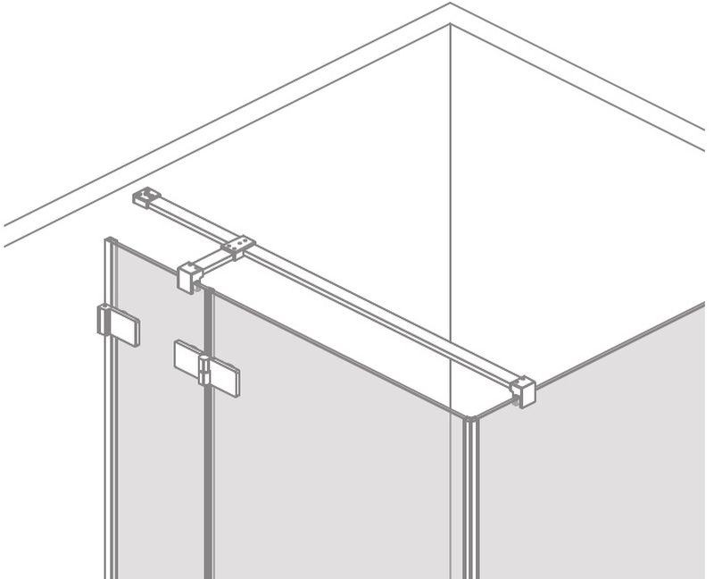 Radaway wspornik 8KWK1