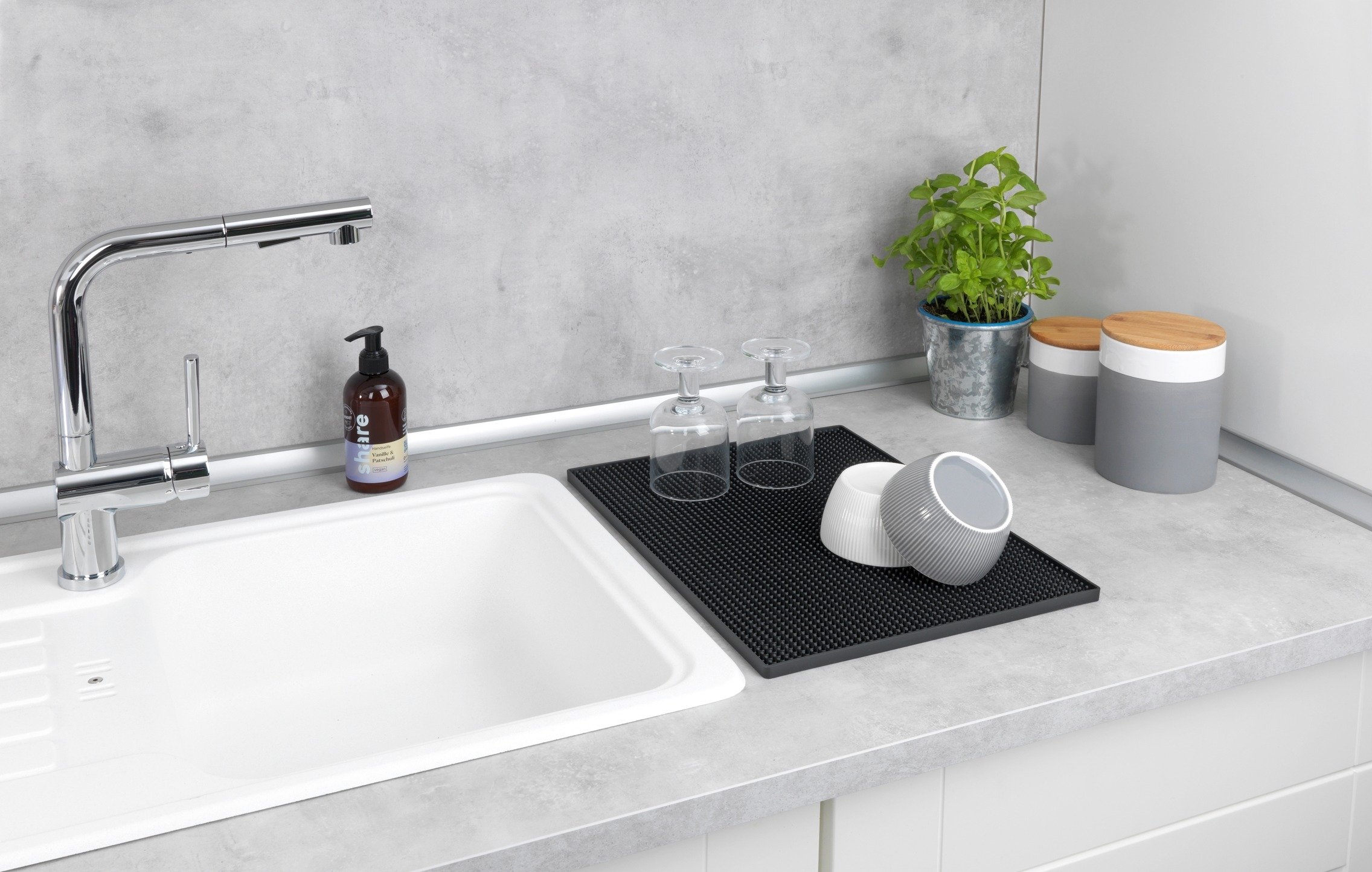 Wenko ociekacz 30x40 cm czarny 54701100 - Wysyłka w 24h