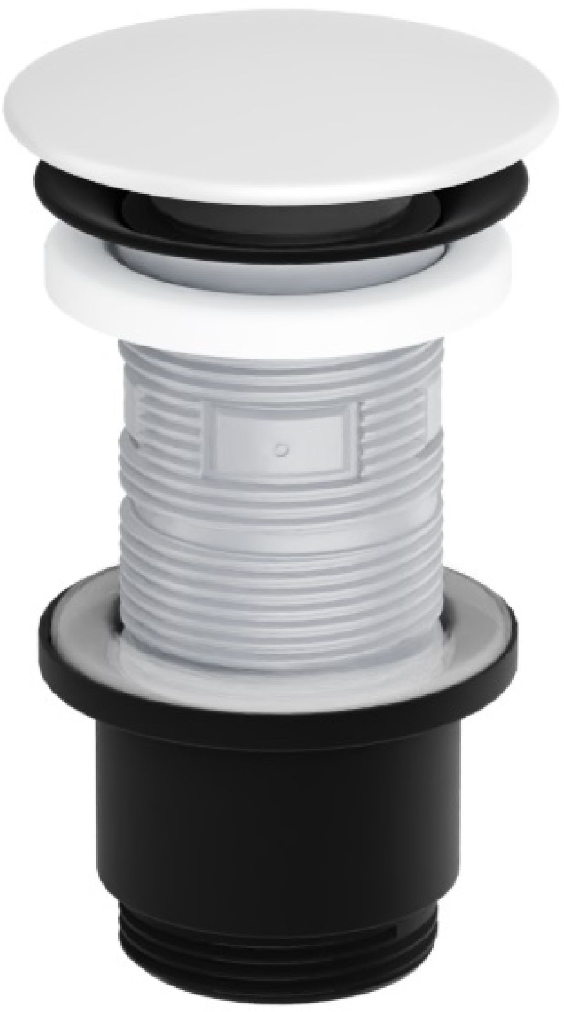 Excellent Design korek do umywalki czarny/śnieżnobiały ARIN.1485.K.02.WHBL - Wysyłka w 24h