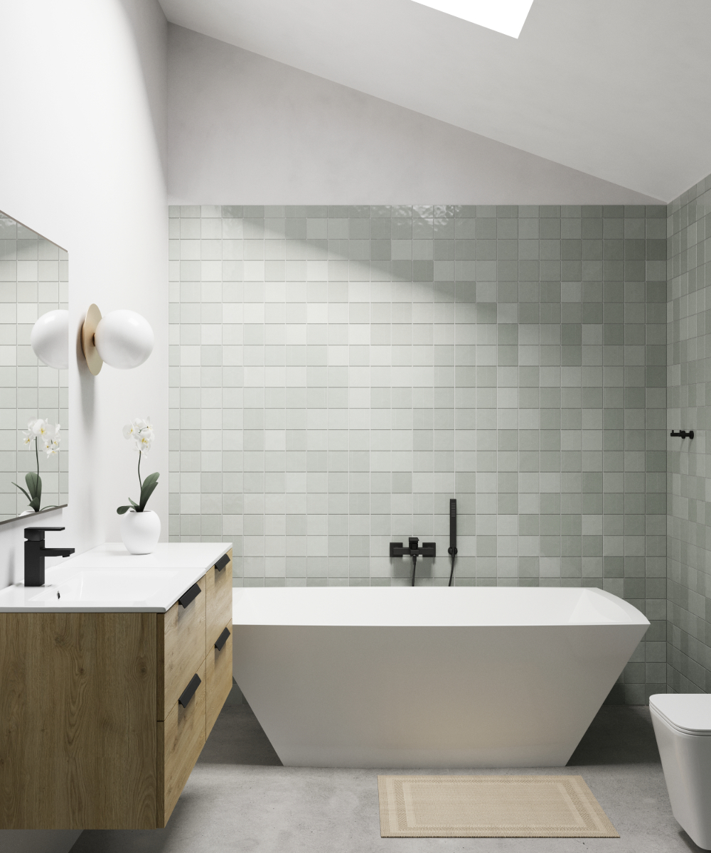 Zestaw Hagser Ulva bateria prysznicowa ścienna z kompletem natryskowym Lea Birgit czarny mat HGR85000036 - Wysyłka w 24h