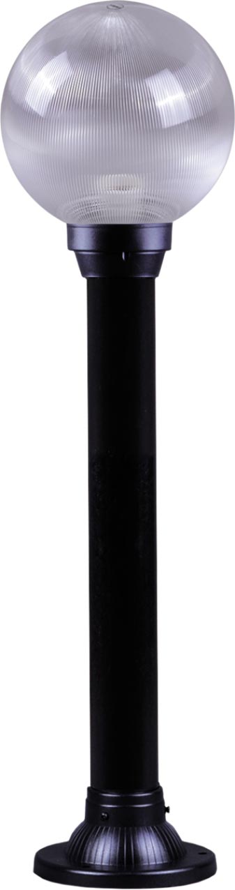 Kaja Astrid lampa stojąca zewnętrzna 1x60W czarna/pryzmat K-ML-OGROD2000.6KL.PRYZMAT