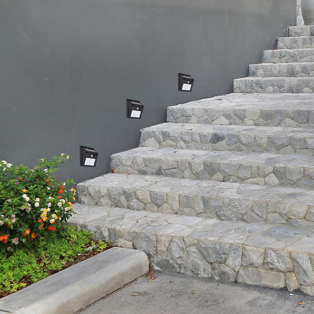 Rabalux Ostrava kinkiet solarny 1x1,3 W czarny 7880