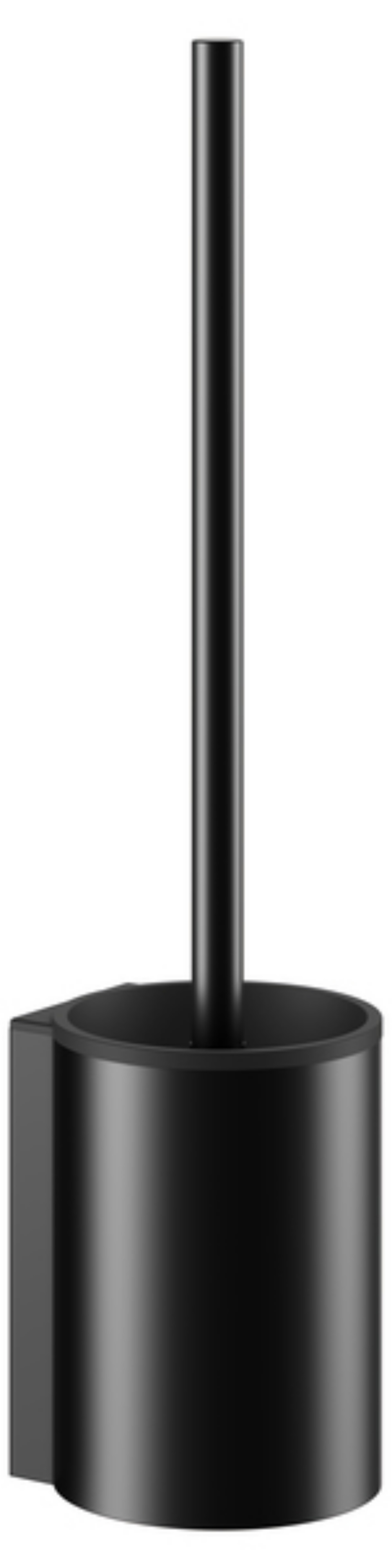 Keuco Black Selection szczotka toaletowa ścienna czarna 14972370200