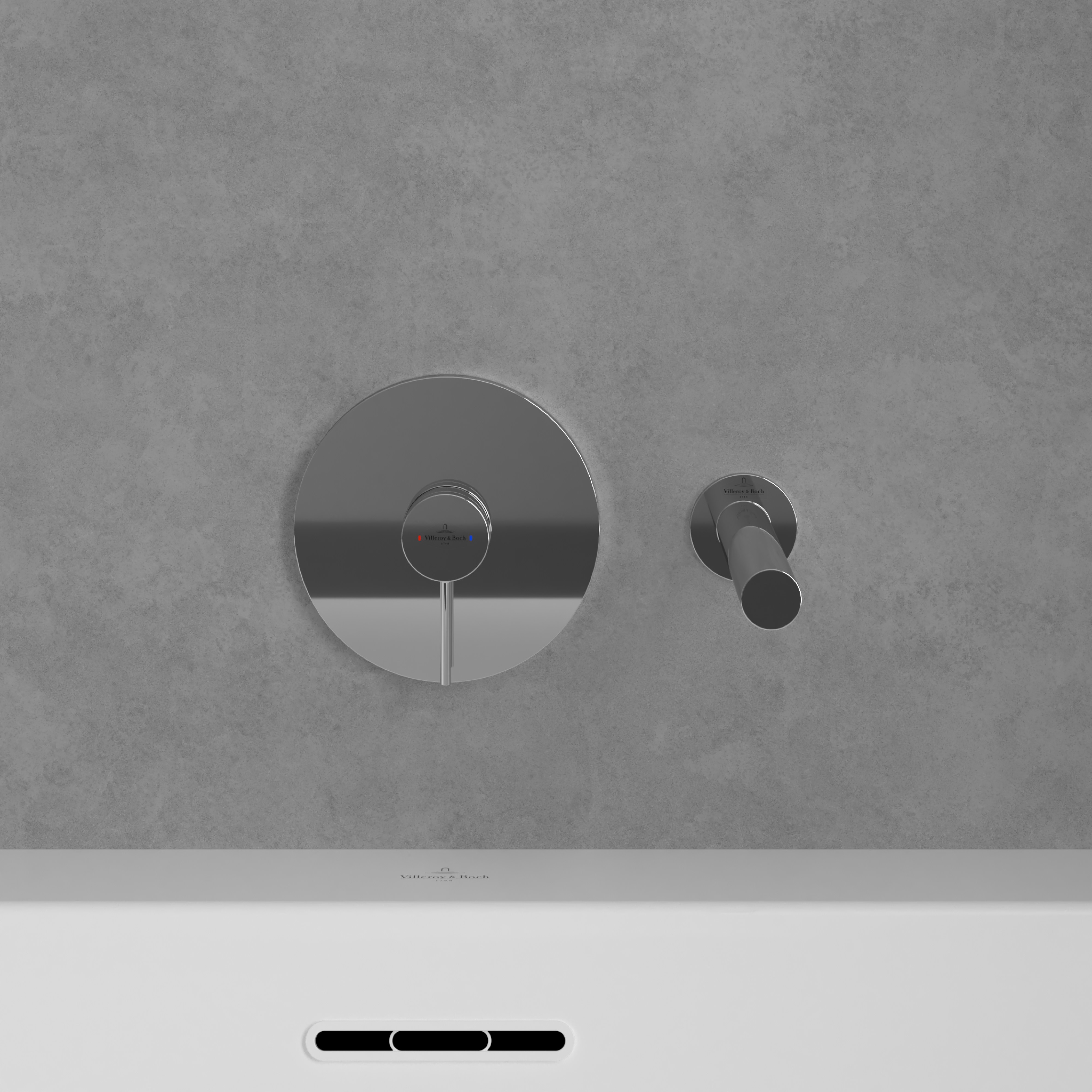 Villeroy & Boch Loop & Friends bateria prysznicowa podtynkowa chrom TVS10635211361