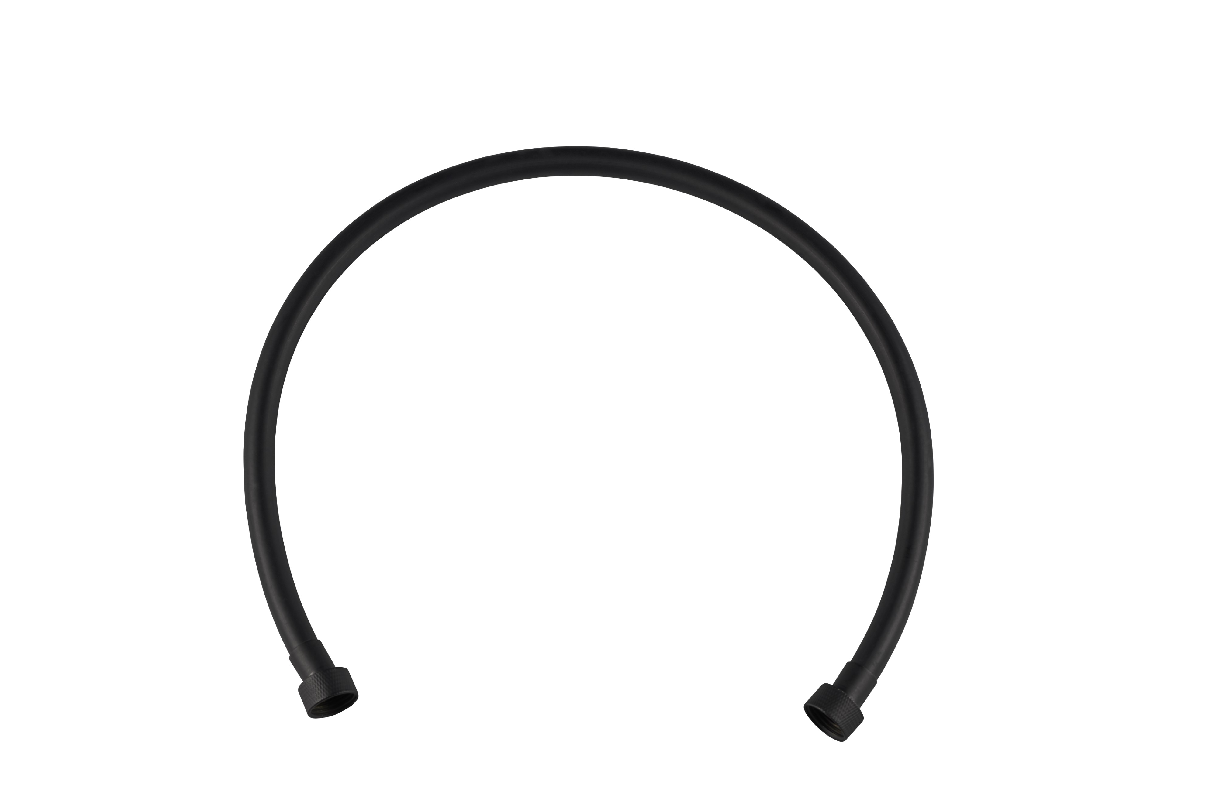 Invena wąż do podłączenia zestawu prysznicowego czarny AW-44-080 - Wysyłka w 24h