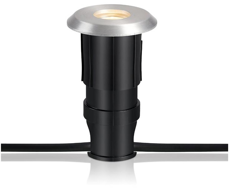 Markslöjd Garden 24 Decklight lampa najazdowa zewnętrzna 1x0,8W aluminium 107716