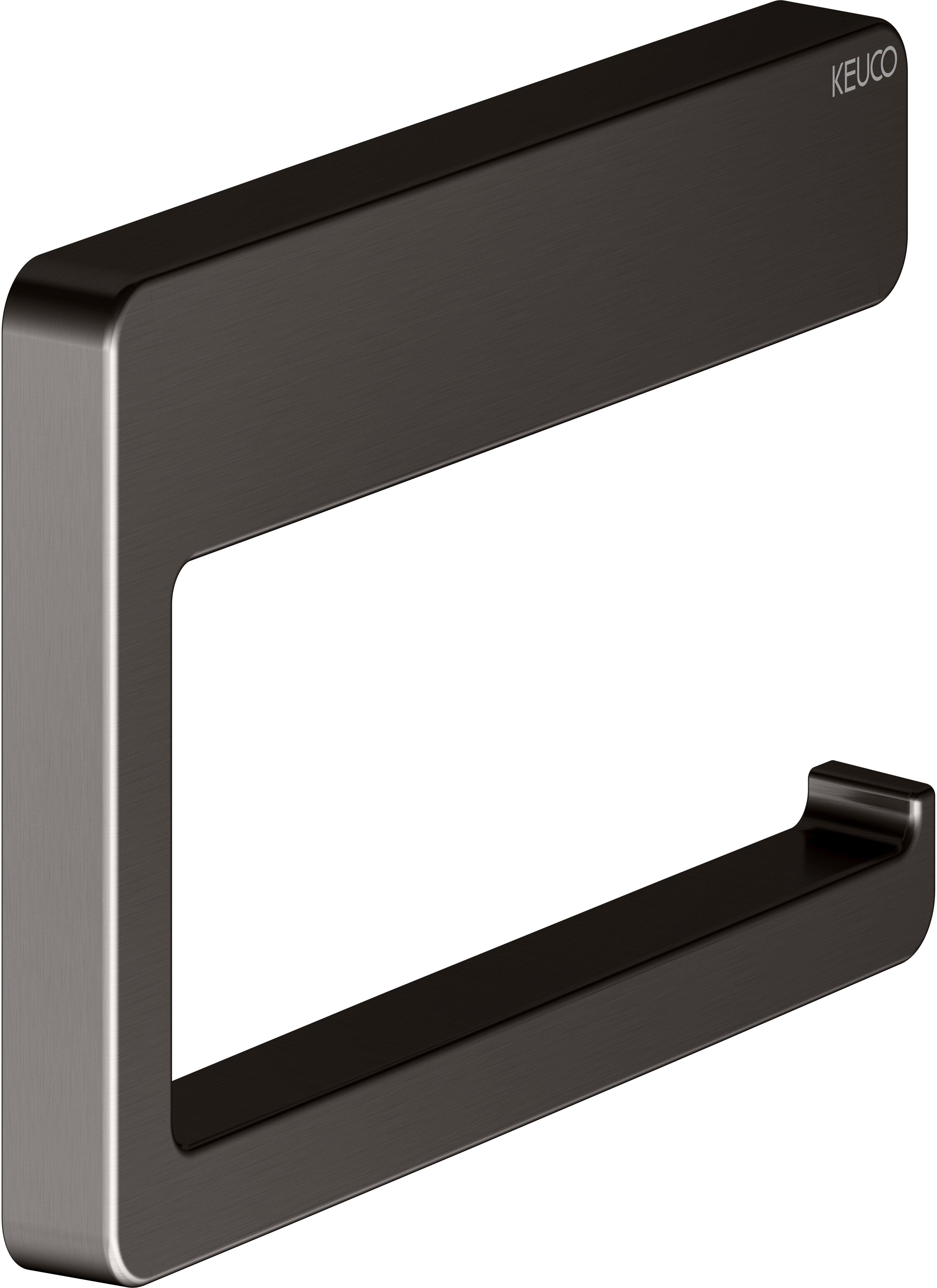 Keuco Moll uchwyt na papier toaletowy tytan czarny szczotkowany 12762350000