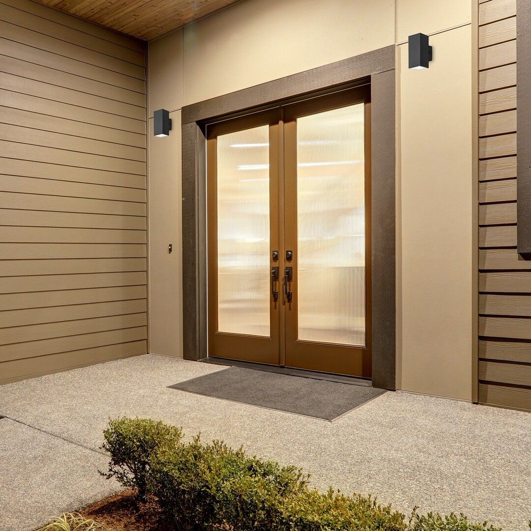 Rabalux Urfa kinkiet zewnętrzny 1x18 W czarny 77157