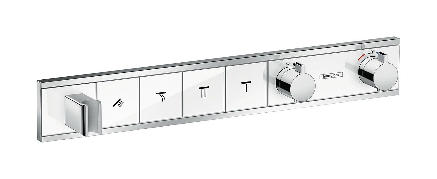 Hansgrohe RainSelect bateria wannowo-prysznicowa podtynkowa termostatyczna biały/chrom 15357400