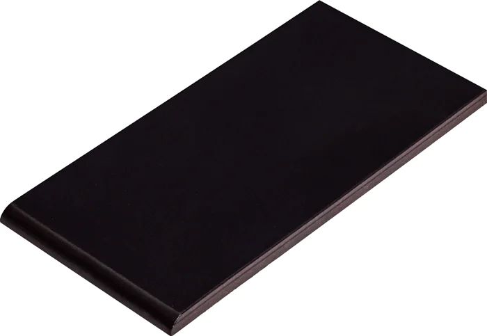Cerrad Nero płytka parapetowa 30x14,8 cm czarna