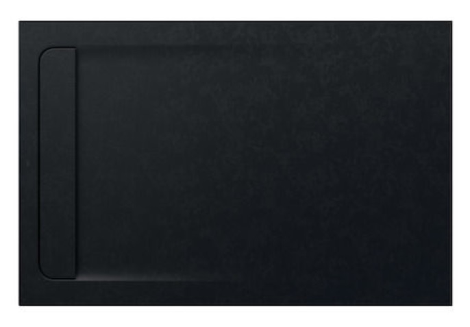 Roca Aquos brodzik 140x90 cm prostokątny kompozyt Stonex czarny AP60157838401400 - Wysyłka w 24h