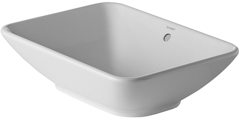 Duravit ME by Starck umywalka 55x42 cm nablatowa prostokątna biała 0334520000