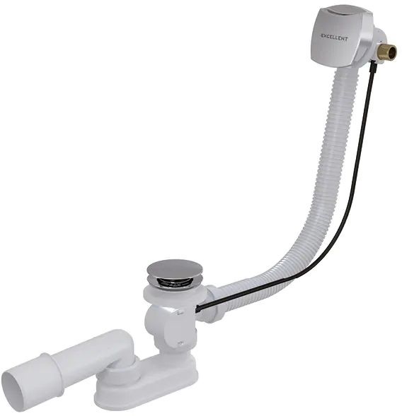 Excellent Square syfon do wanny chrom AREX.1865CR