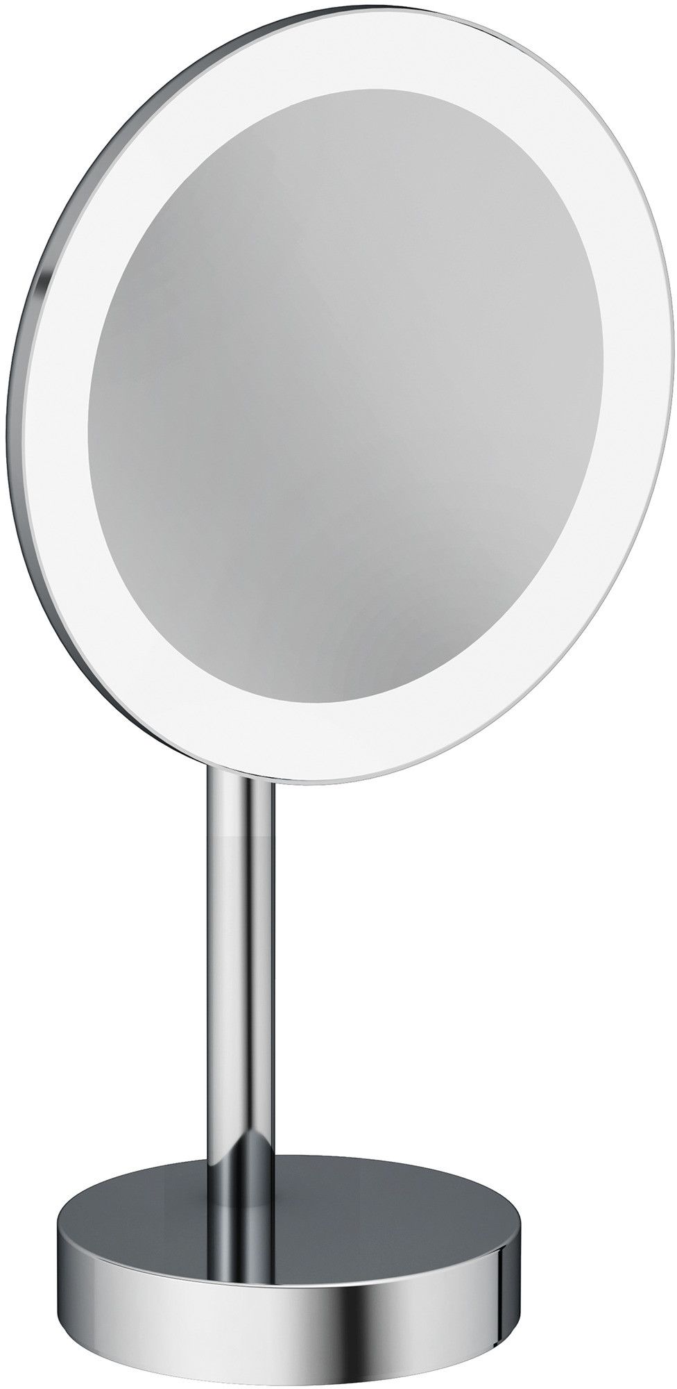 Kludi Vela R lusterko kosmetyczne 20,2x35,5 cm okrągłe z oświetleniem chrom 5899505F