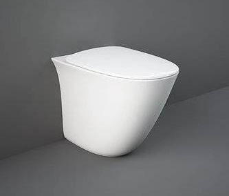 Rak Ceramics Sensation miska WC stojąca Rimless biała SENWC1346AWHA