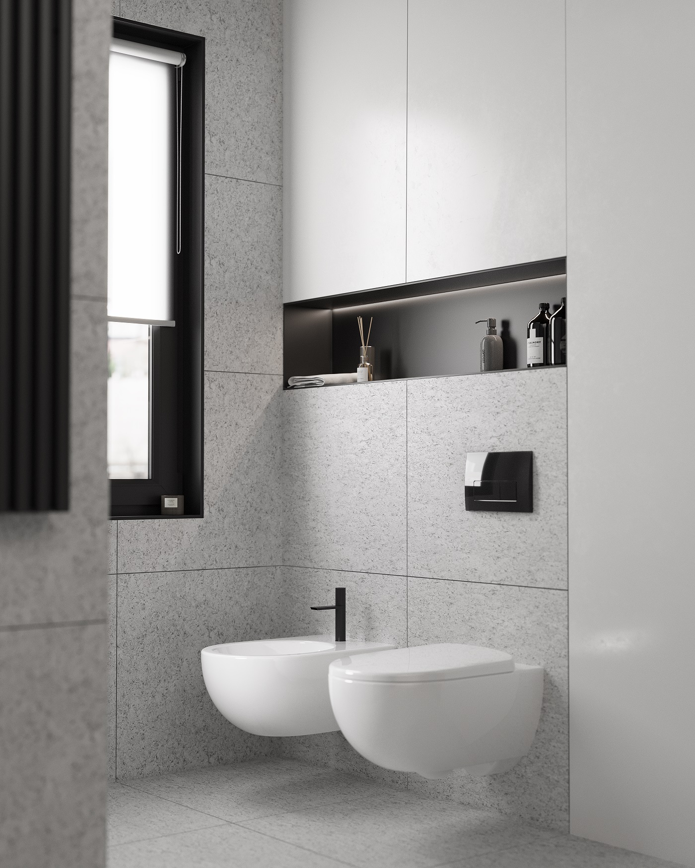 Geberit Duofix Basic stelaż podtynkowy z uszczelką i miską WC Selnova Premium Rimfree z deską wolnoopadającą 118.345.00.2 - Wysyłka w 24h