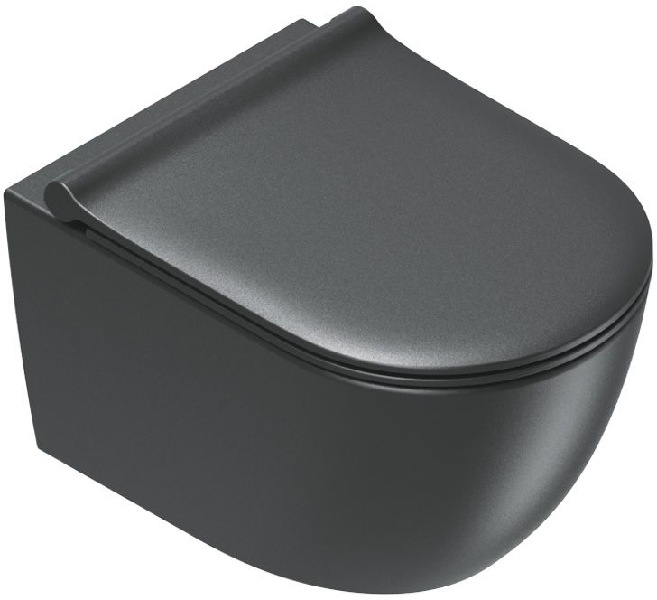 Catalano Sfera miska WC wisząca bez kołnierza czarny mat 0511500022