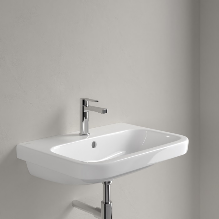 Villeroy & Boch Architectura umywalka 65x47 cm ścienna prostokątna CeramicPlus Weiss Alpin 4188KGR1