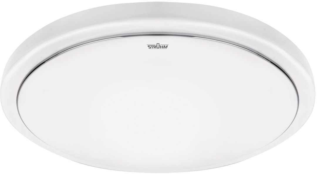 Strühm Sola Slim plafon 1x18 W biały 03517