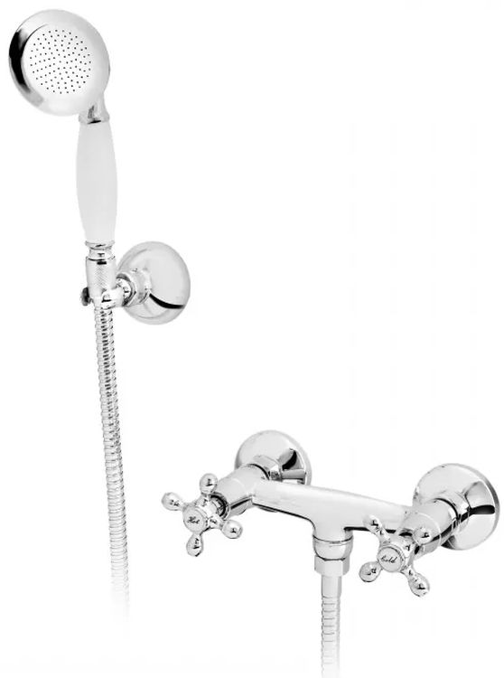 FDesign Lacrima bateria prysznicowa ścienna chrom FD1-LRA-77-11