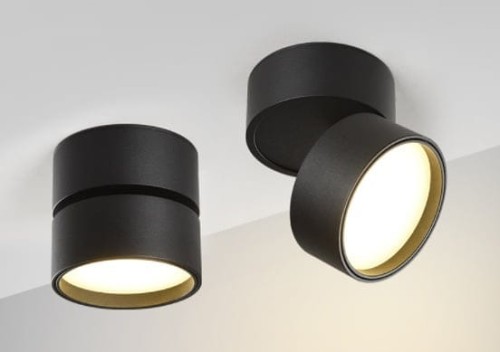 Unilight lampa podsufitowa 1x18W czarna ULDL85-SMART