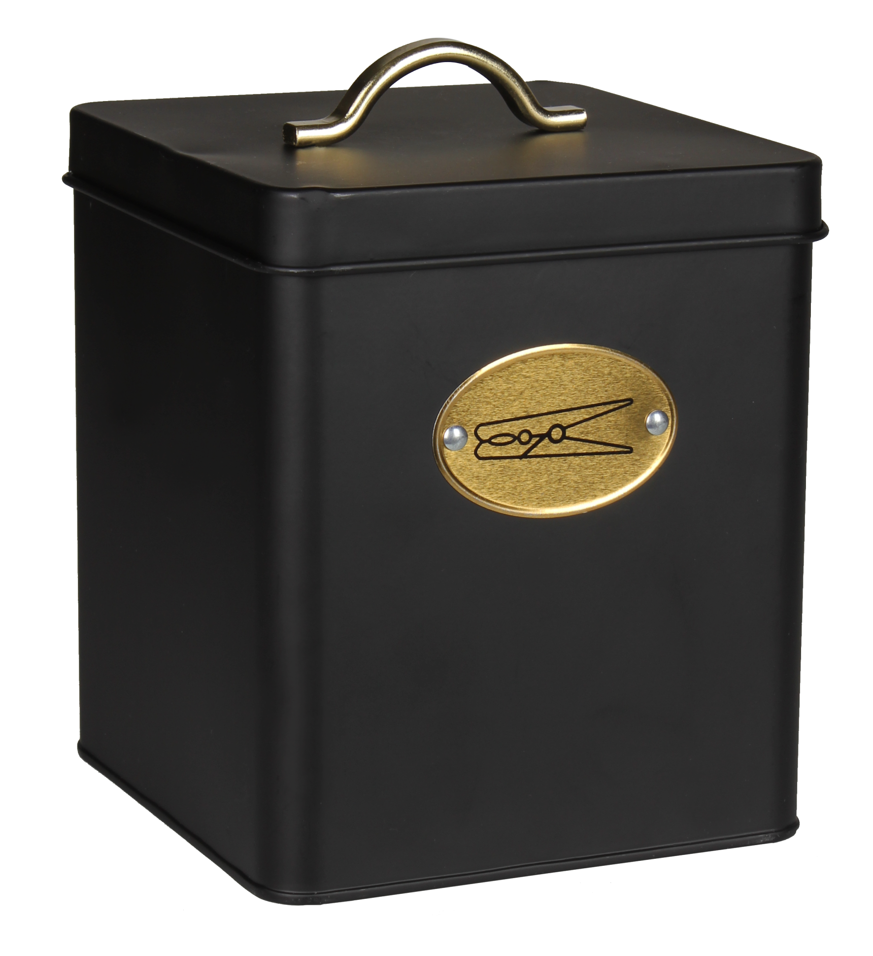 Splendid Kano pojemnik na klamerki 14x14 cm czarny LA-KANO-POJEM01-CZA - Wysyłka w 24h