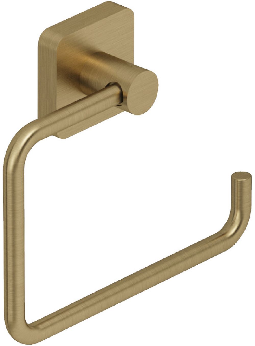 Kludi Vela S uchwyt na papier toaletowy złoty szczotkowany 25982N0