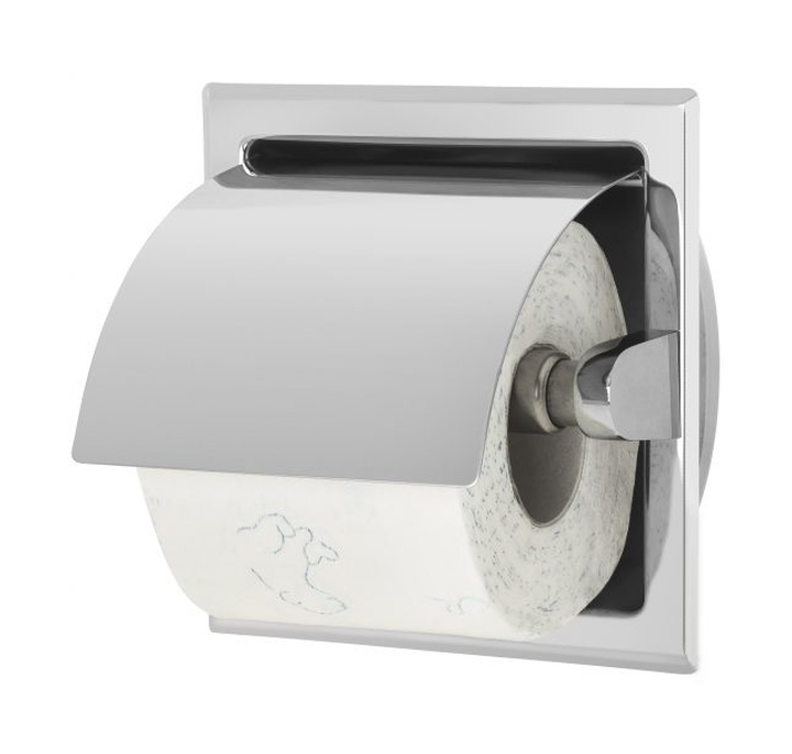 Stella uchwyt na papier toaletowy podtynkowy stal nierdzewna polerowana 21.004