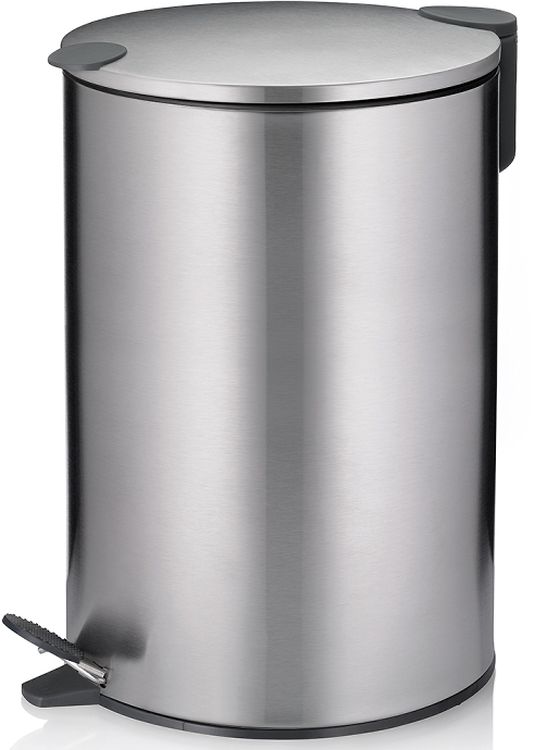 Kela Mats kosz na śmieci 12 l srebrny mat 10643