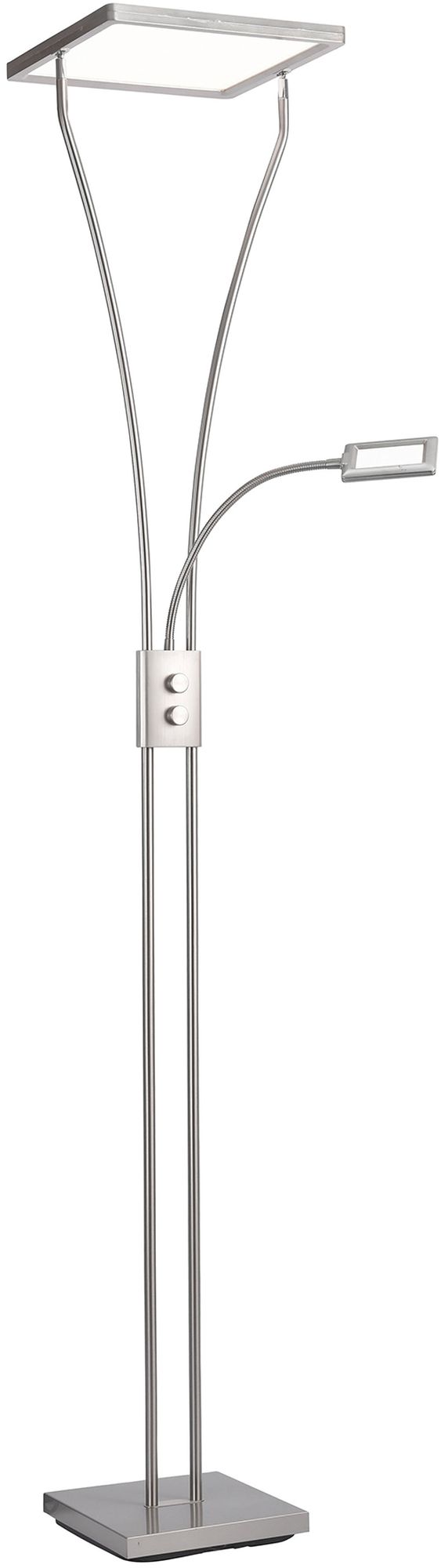 Just Light Marian lampa stojąca 1x25W+1x3,6W stal 11722-55