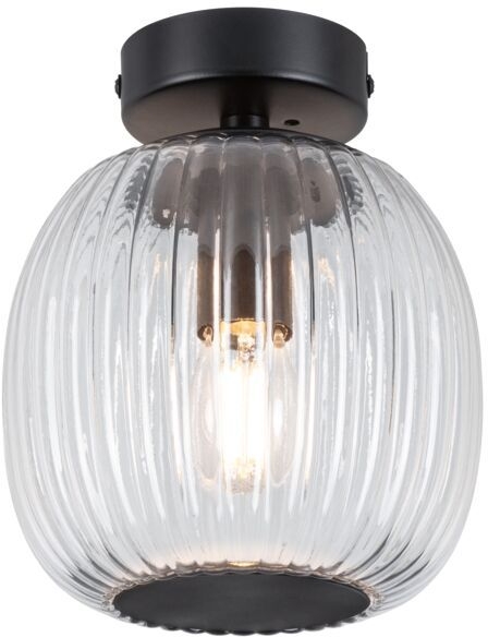 Paulmann Ruya lampa podsufitowa 1x20 W czarna 71145