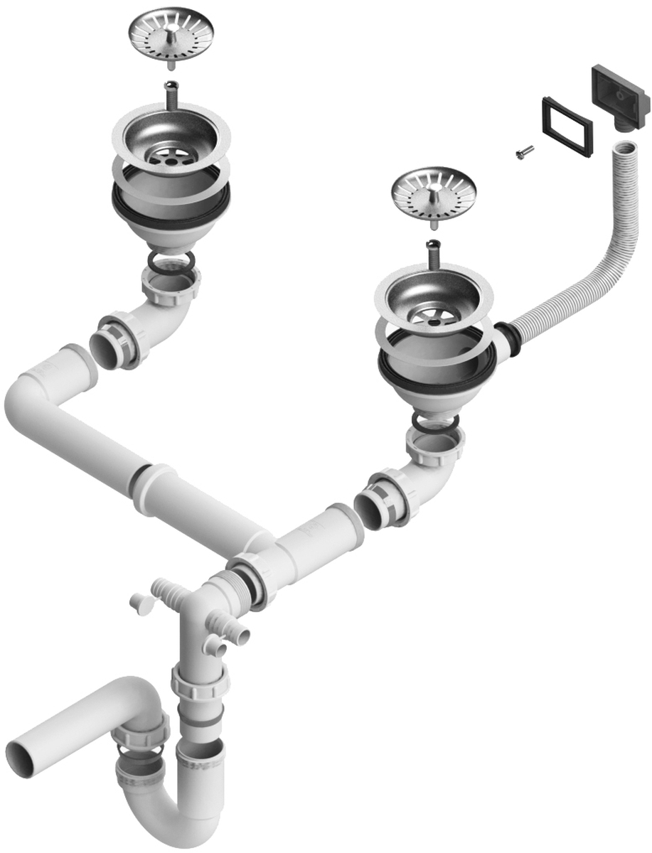 Alveus syfon zlewozmywakowy 1011649 - Wysyłka w 24h