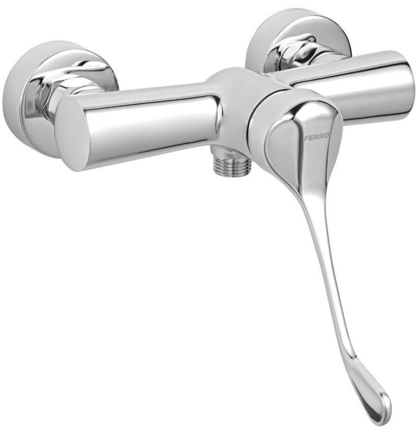 Ferro Algeo Medico bateria prysznicowa ścienna chrom BAGM7 - Wysyłka w 24h