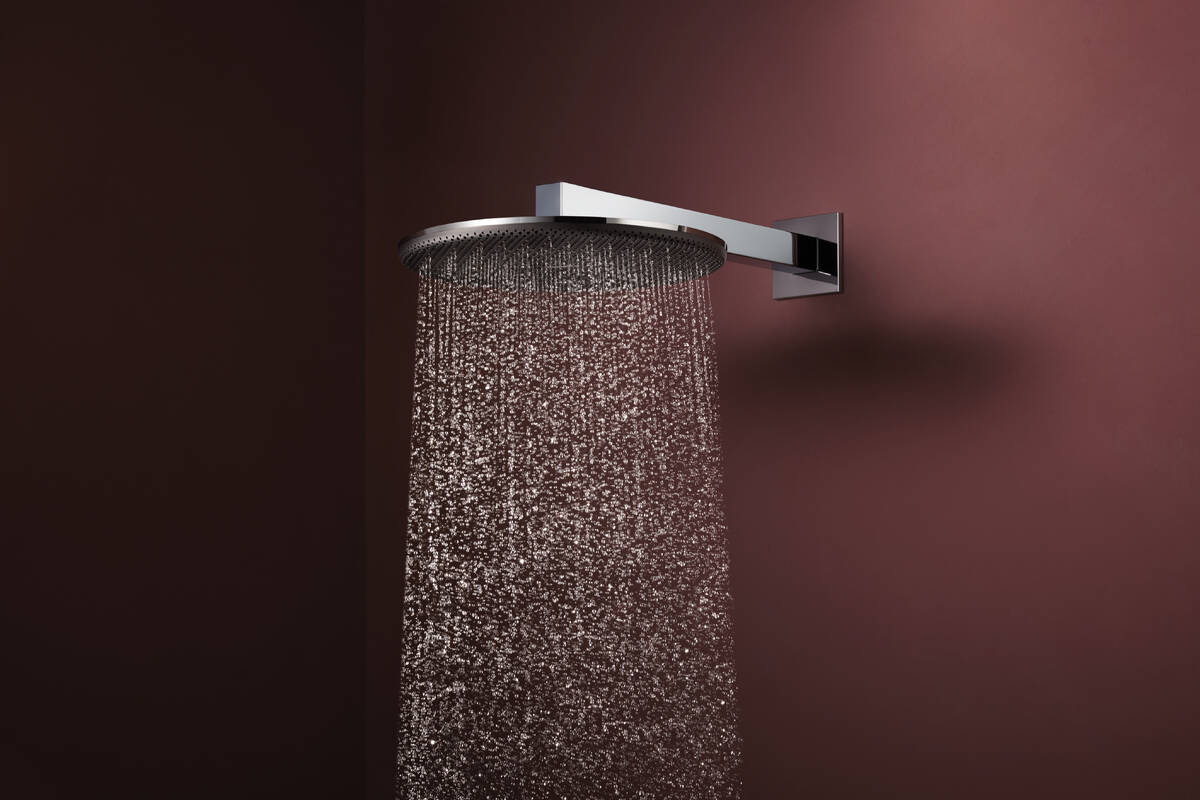 Hansgrohe Raindance Alive S deszczownica z ramieniem 30x30 cm okrągła chrom 24540000